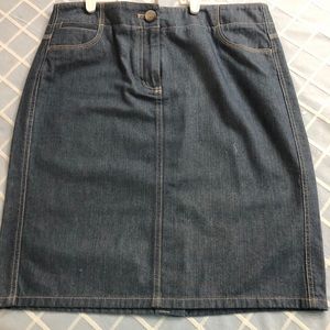 Denim skirt